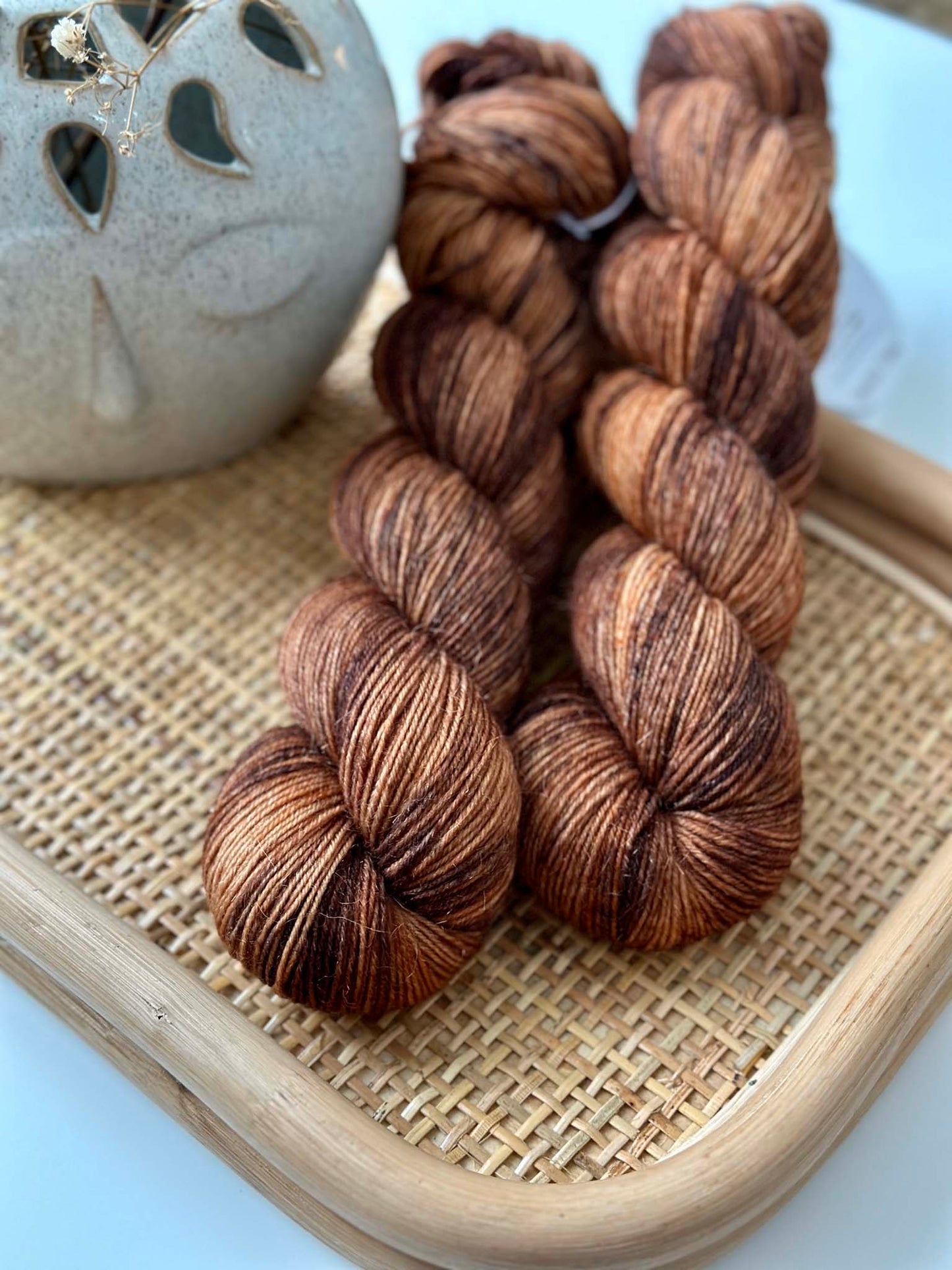 KiMo Sock Yarn - Speckled Teddy