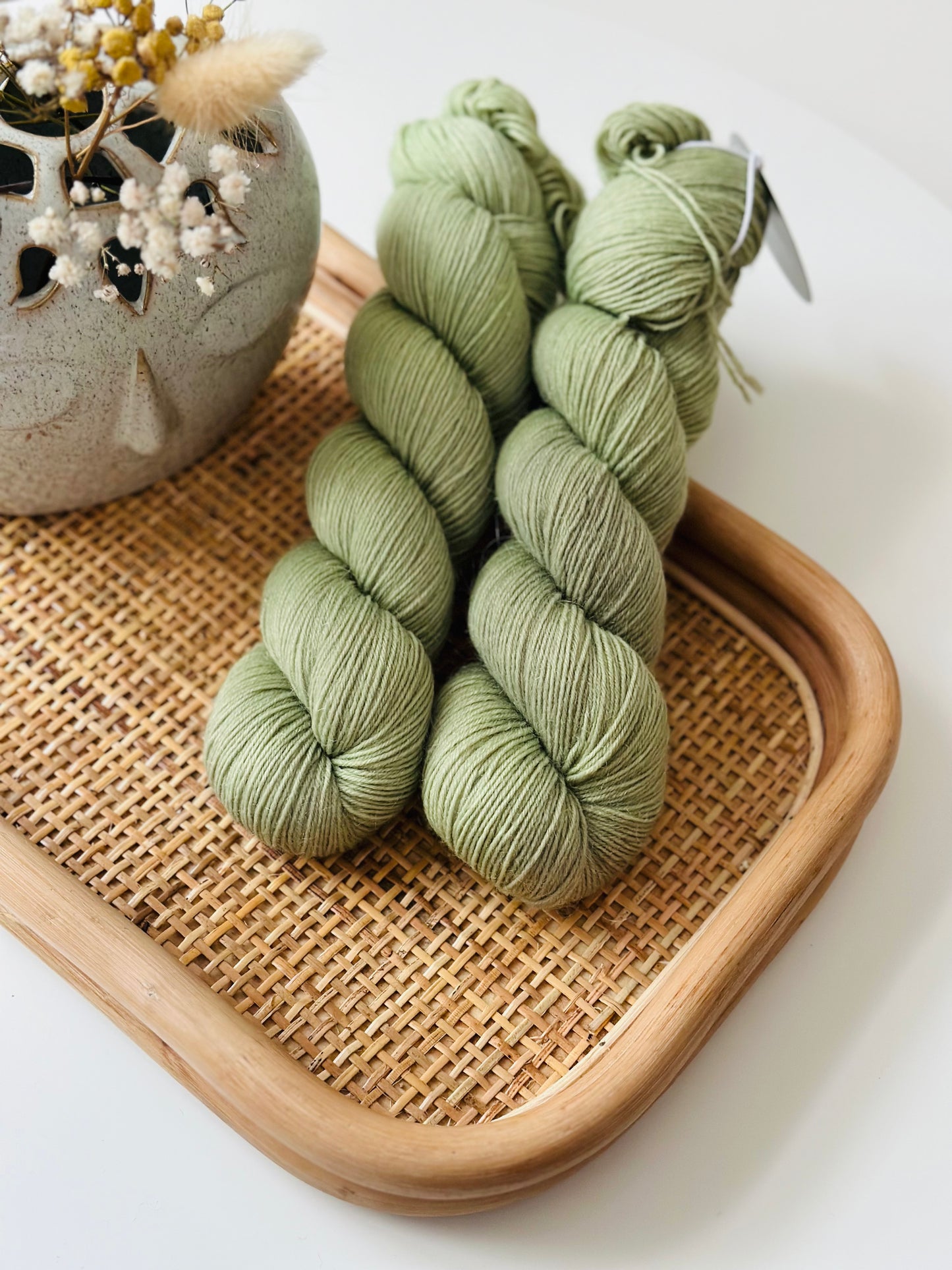 KiMo Sock Yarn - Misty Moss