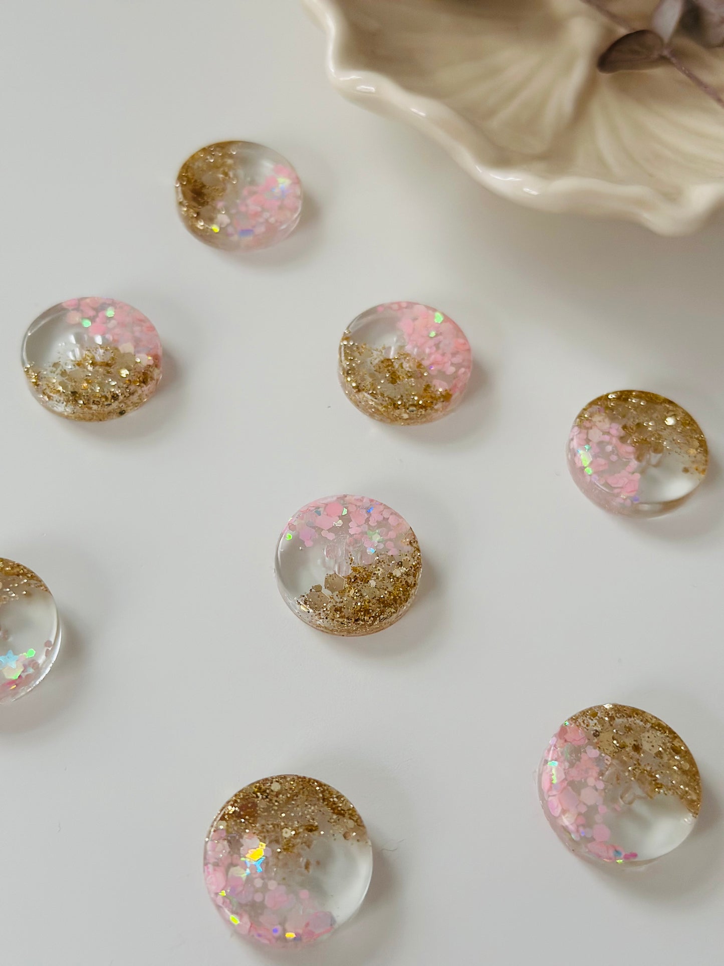 Glitternapit 8 kpl