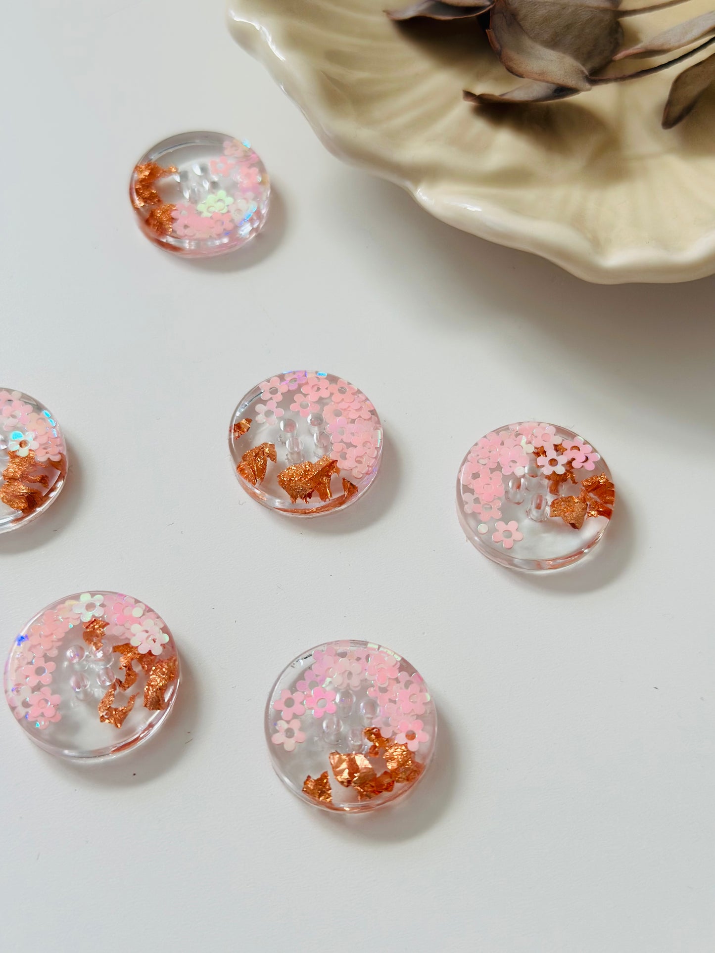 Glitternapit 8 kpl