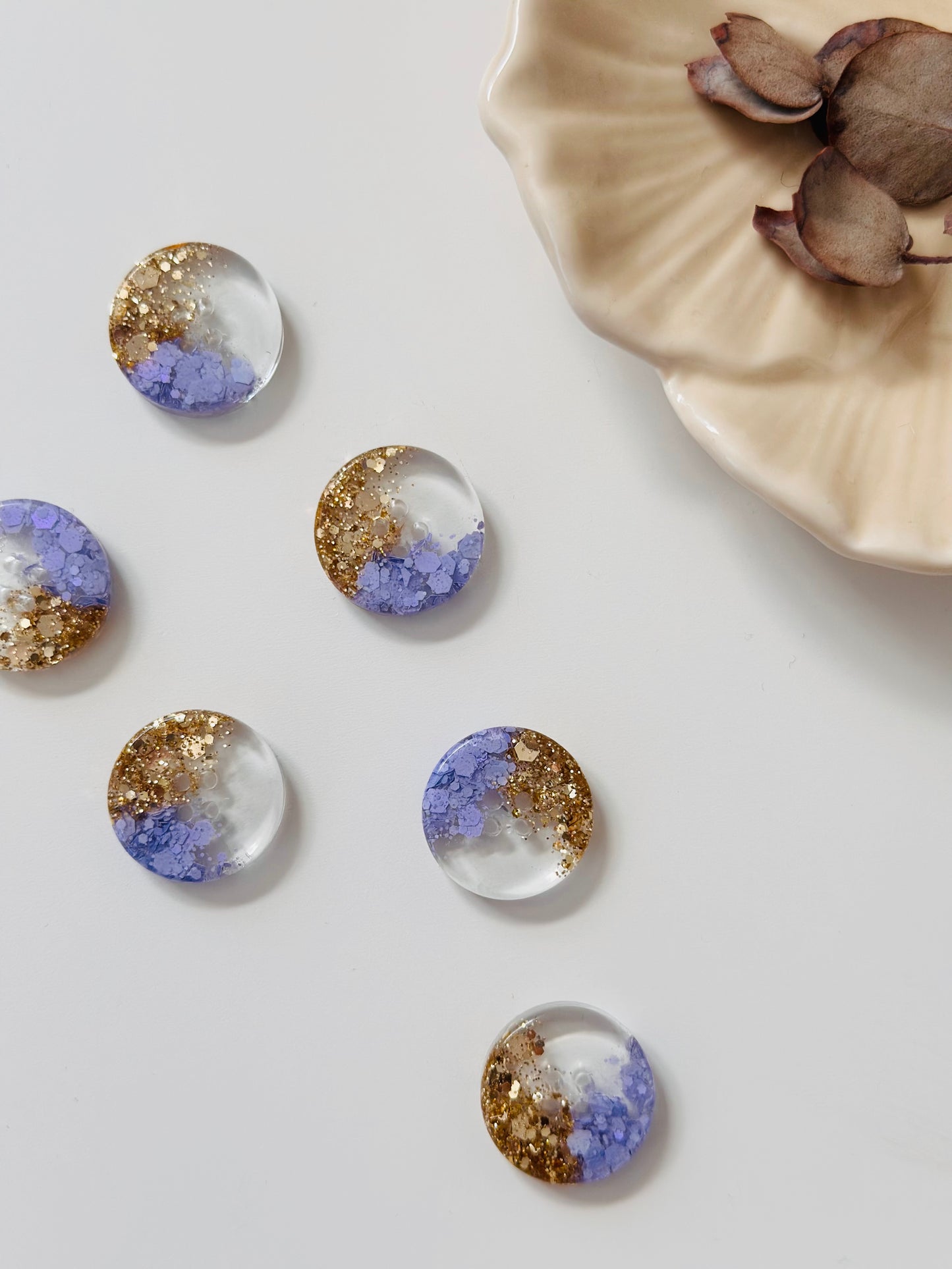 Glitternapit 8 kpl