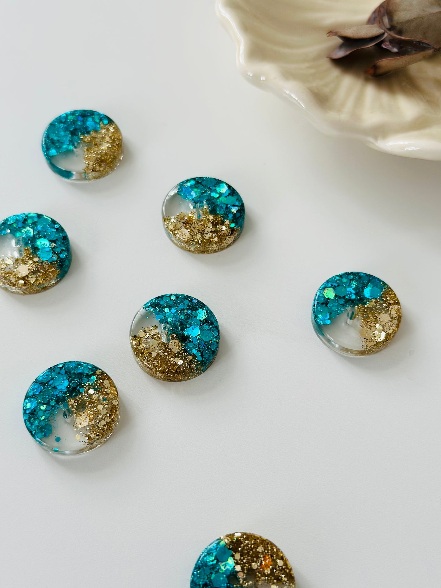 Glitternapit 8 kpl