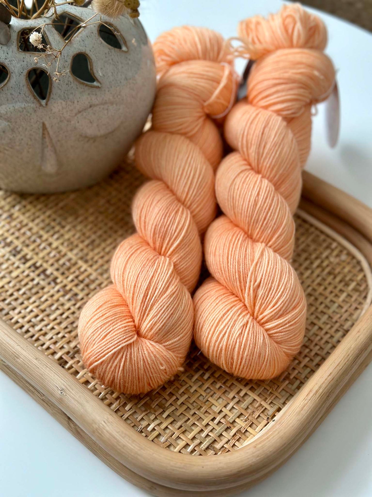 KiMo Sock lanka - Pretty Peach