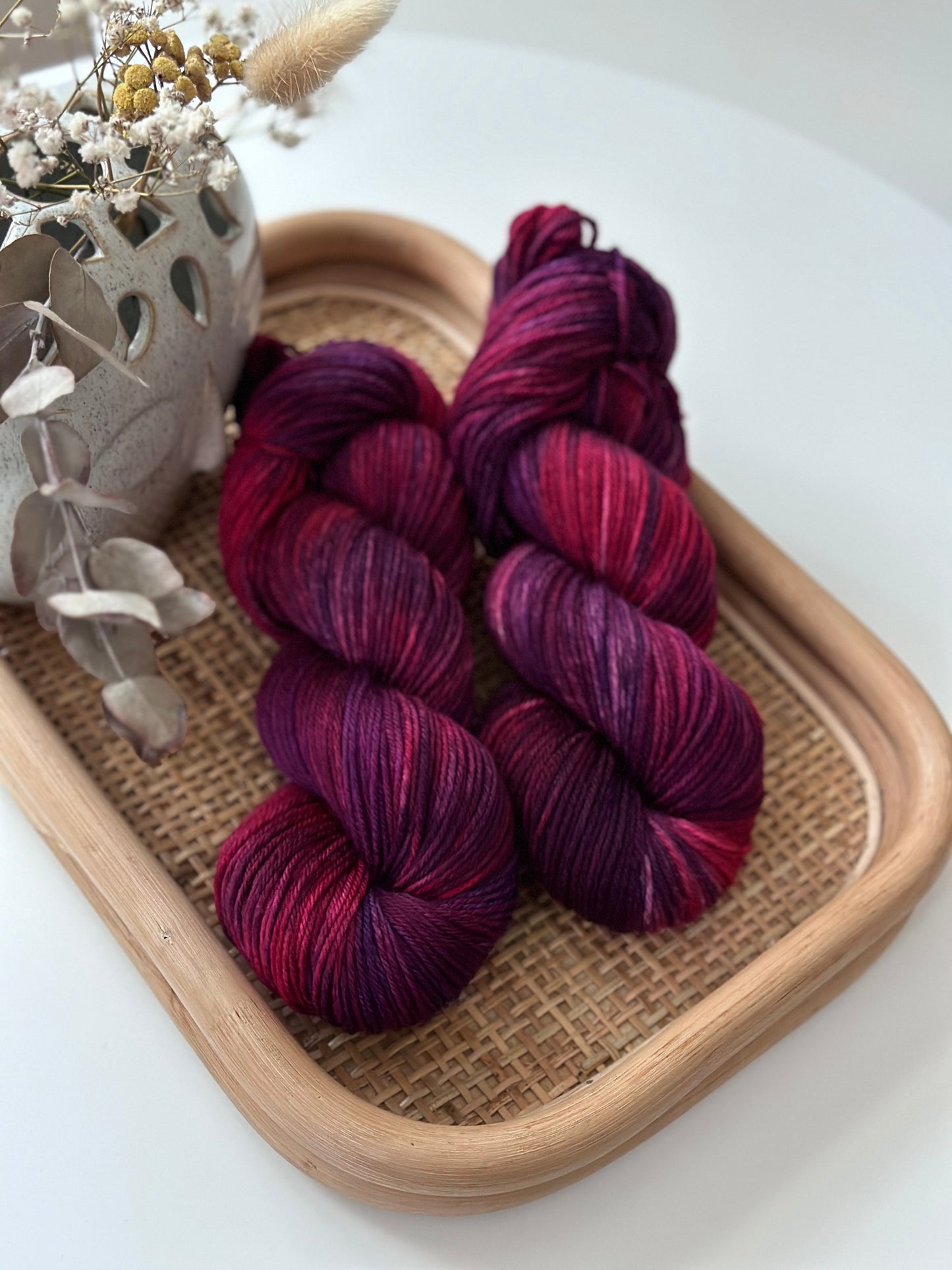 SuperSock Yarn - Dramatic Berry