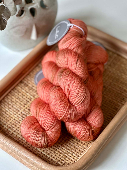 SuperSock Yarn - Angry Salmon