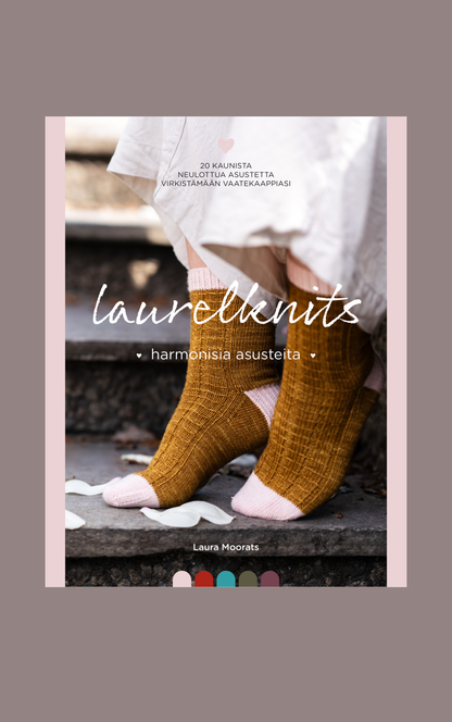 laurelknits - harmonisia asusteita -neulekirja ENNAKKOTILAUS