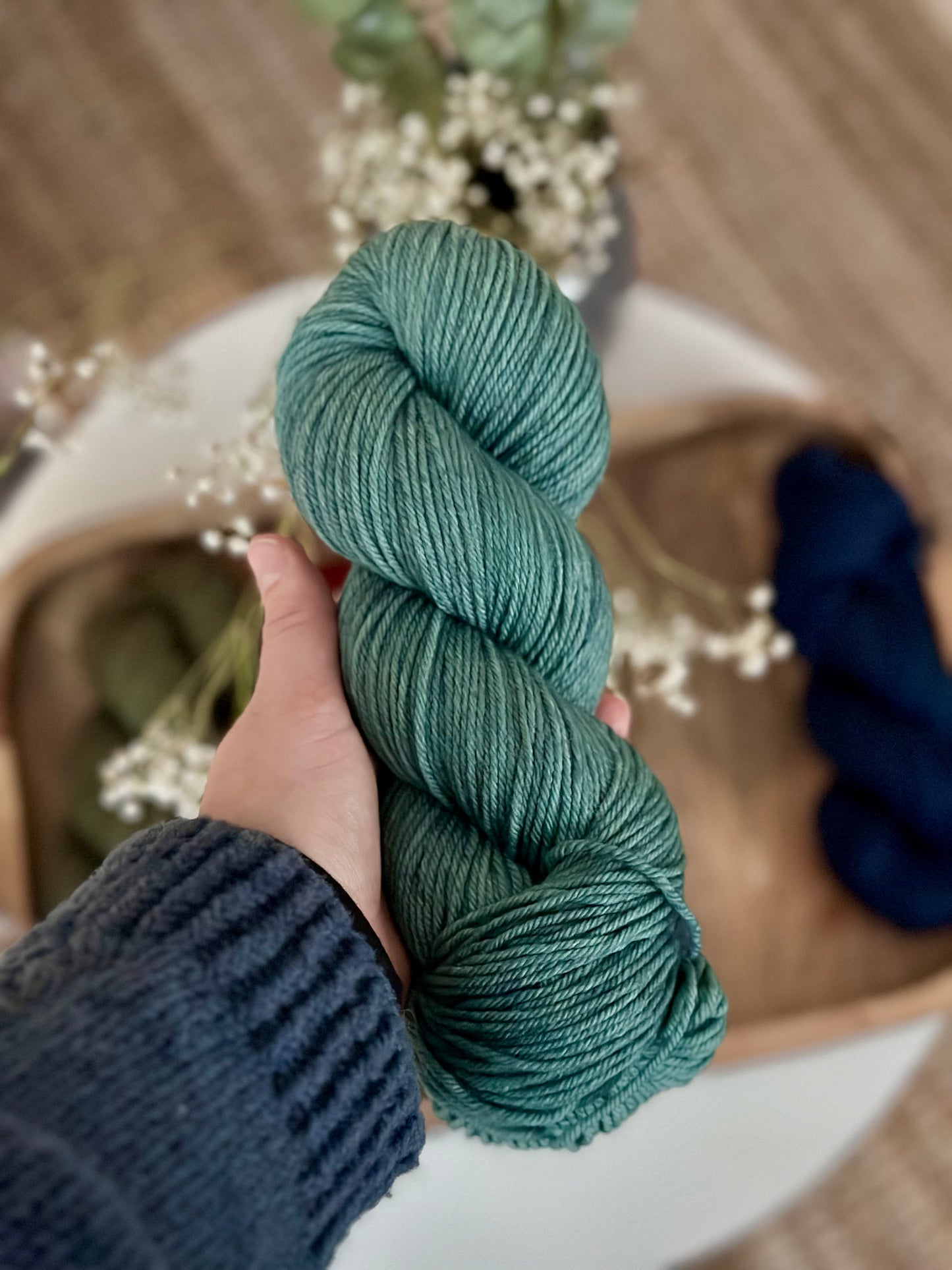 SuperSock DK Yarn - Dark Ocean Haze