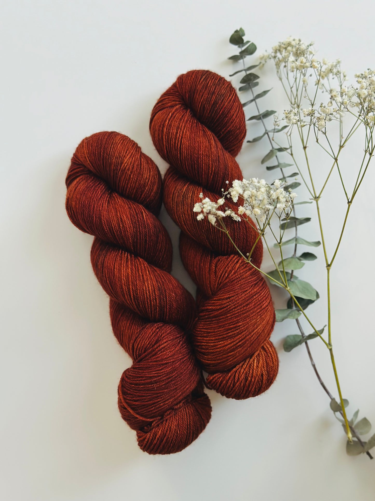 SuperSock Yarn - Dark Smoky Copper