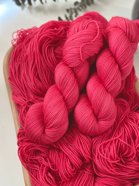 SuperSock Yarn - Raspberry Sorbet